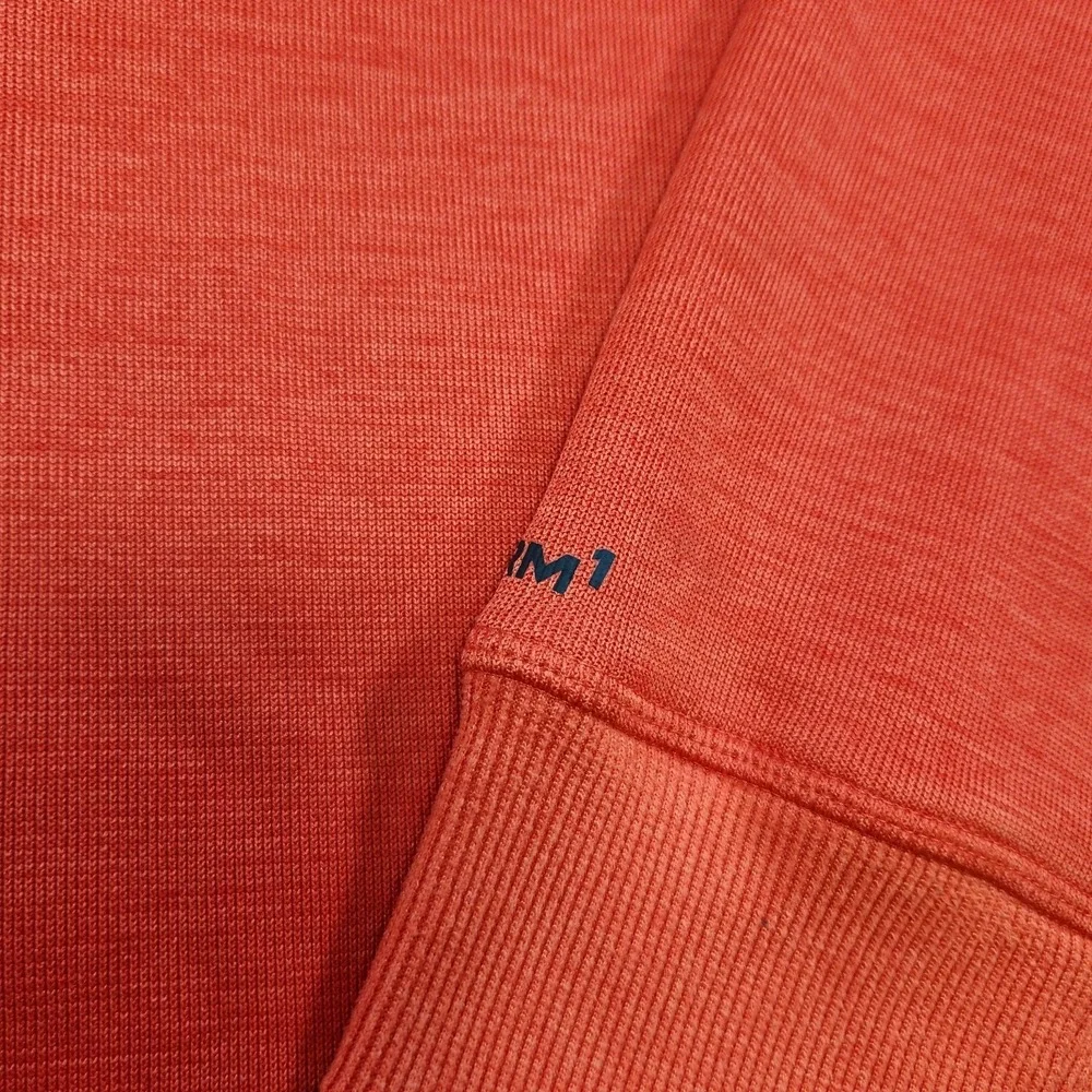 Under‎ Armour Sweatshirt Men Large Storm 1 Fleece 1/4 Zip Water Resistant Orange